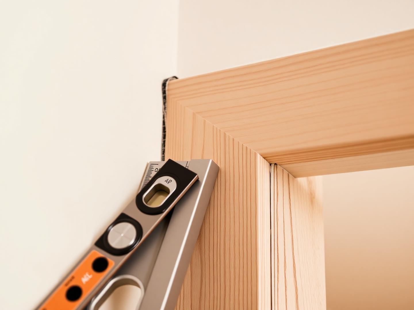 Detail of precise finish carpentry and clean material transitions